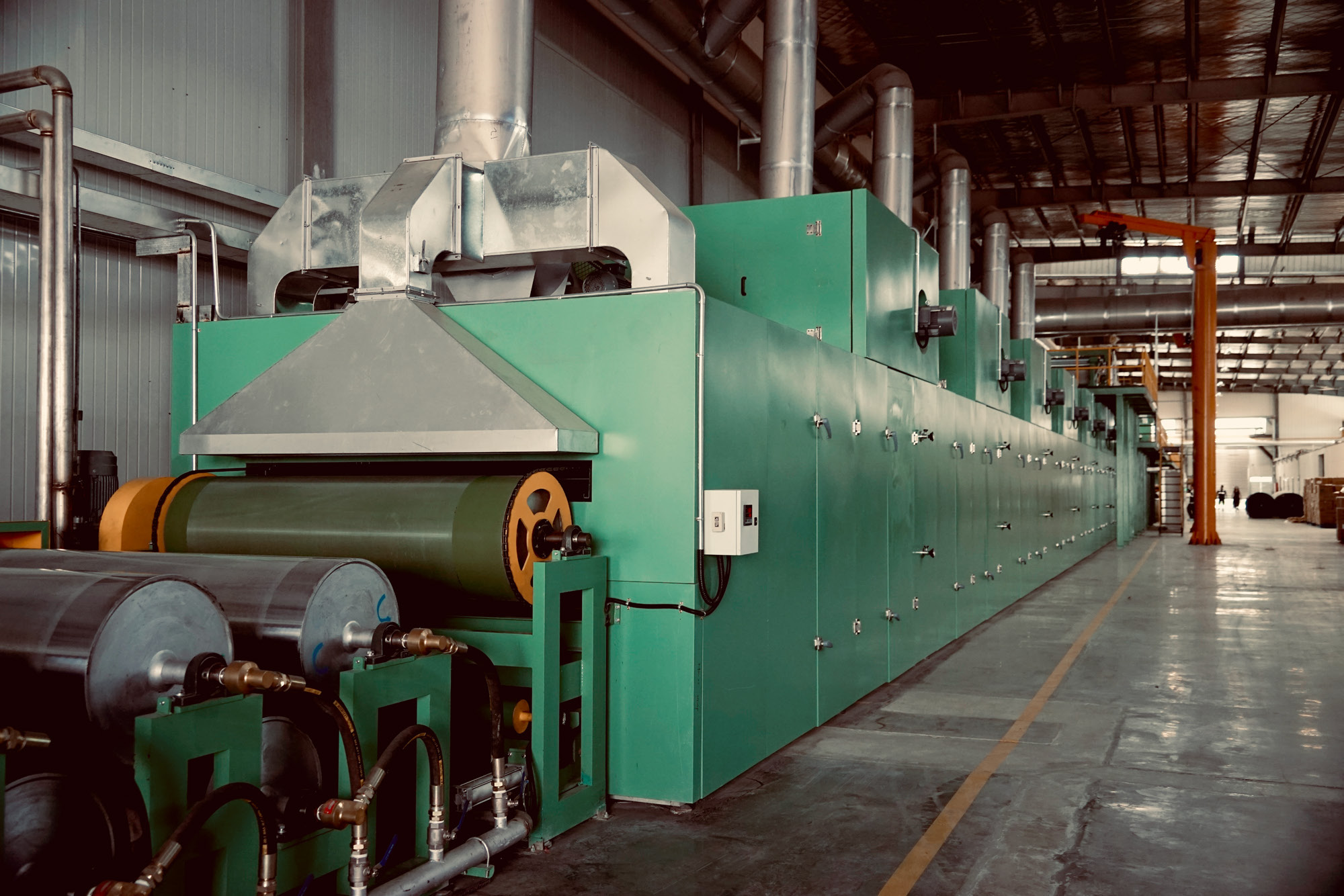 Industrial bio-based leather production equipment